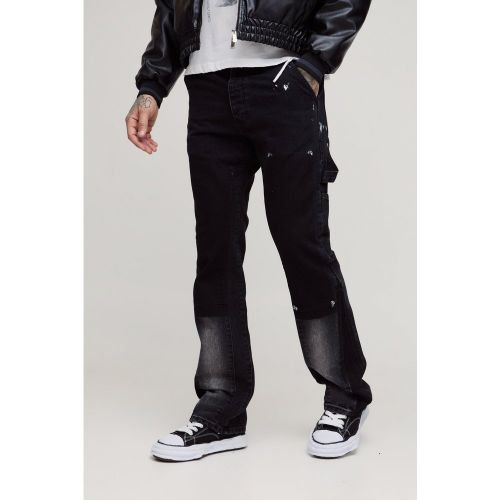 Tall - Jean charpentier flare homme - 34 - Boohooman - Modalova