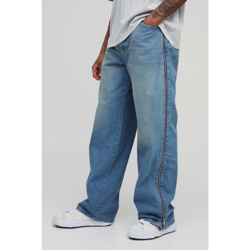 Tall - Jean flare slim à soufflets - 30 - Boohooman - Modalova