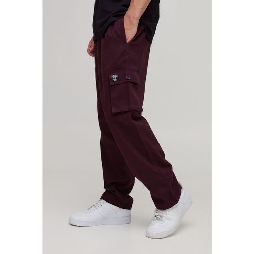 Pantalon de skate court à taille élastiquée - S - Boohooman - Modalova