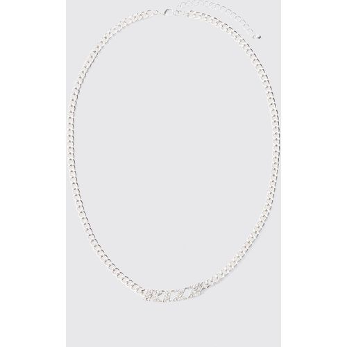 Collier strassé en - ONE SIZE - Boohooman - Modalova