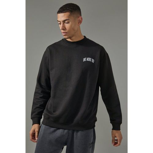 Sweat oversize imprimé - MAN Active homme - M - Boohooman - Modalova