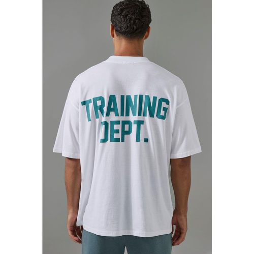 T-shirt oversize à imprimé Training Dept - XL - Boohooman - Modalova