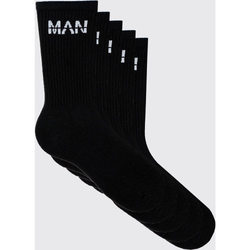 Lot de 5 paires de chaussettes - MAN - ONE SIZE - Boohooman - Modalova