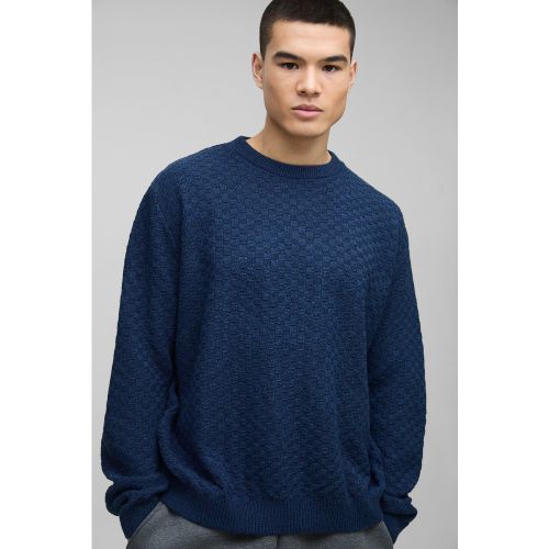 Pull oversize coloré en maille - XS - Boohooman - Modalova