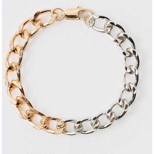 Bracelet bicolore - ONE SIZE - Boohooman - Modalova