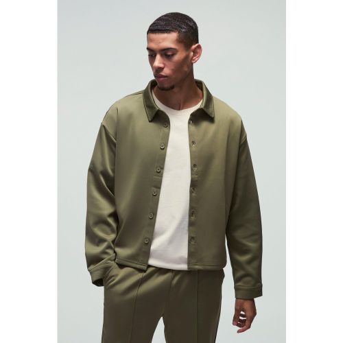 Chemise oversize en néoprène homme - L - Boohooman - Modalova