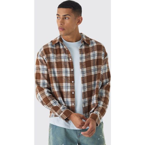 Chemise oversize à carreaux - L - Boohooman - Modalova