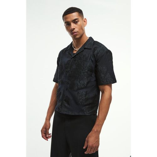 Chemise oversize à écussons - S - Boohooman - Modalova