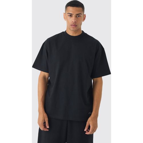 T-shirt oversize à col montant - L - Boohooman - Modalova