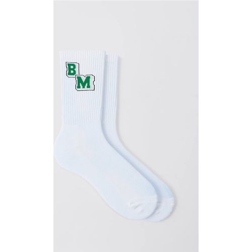 Chaussettes à motif jacquard - ONE SIZE - Boohooman - Modalova