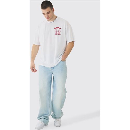 Tall - Jean baggy - 34 - Boohooman - Modalova