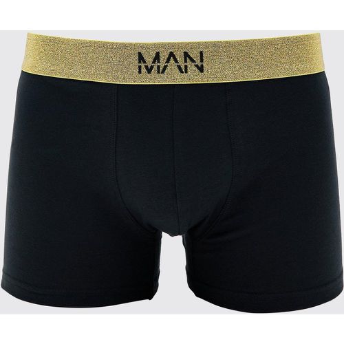 Lot de 3 boxers à logo signature doré - MAN - S - Boohooman - Modalova