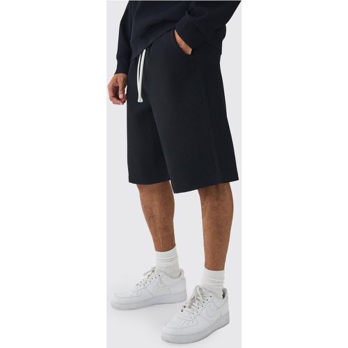 Bermuda plissé à taille élastiquée - XL - Boohooman - Modalova