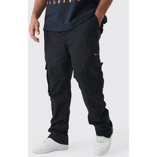 Grande taille - Pantalon cargo slim surteint en - 38 - Boohooman - Modalova