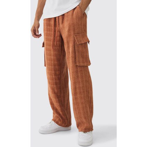 Pantalon cargo baggy à poches cargo - S - Boohooman - Modalova