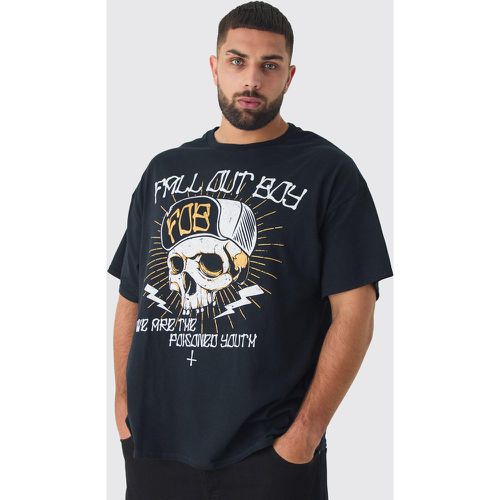 Grande taille - T-shirt à imprimé Fall Out Boy - XXL - Boohooman - Modalova