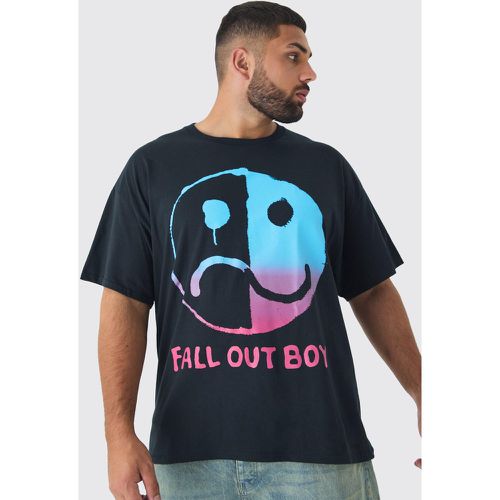 Grande taille - T-shirt à imprimé Fall Out Boy - XXXXL - Boohooman - Modalova