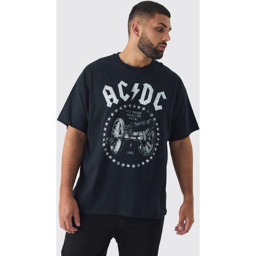 Grande taille - T-shirt à imprimé ACDC - XXXXL - Boohooman - Modalova