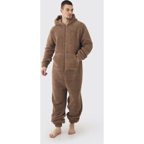 Tall - Onesie en polaire - S - Boohooman - Modalova