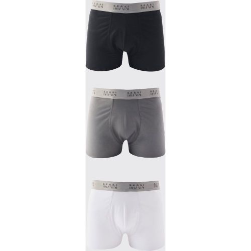 Lot de 3 boxers à logo - MAN - XL - Boohooman - Modalova
