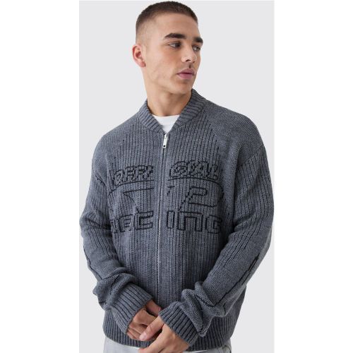 Bomber oversize universitaire - XL - Boohooman - Modalova