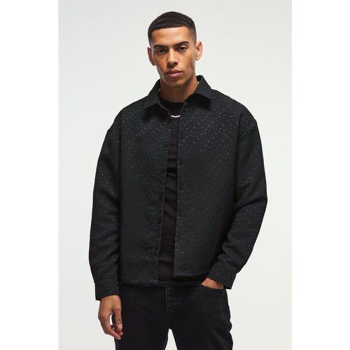 Surchemise oversize à imprimé léopard - S - Boohooman - Modalova