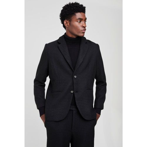 Blazer droit à ceinture - 34 - Boohooman - Modalova