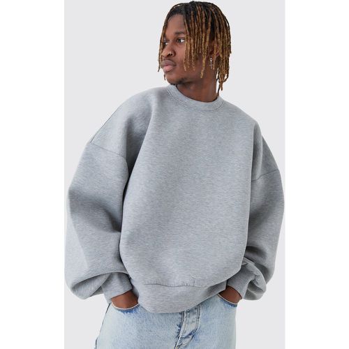 Tall - Sweat oversize à fente - S - Boohooman - Modalova