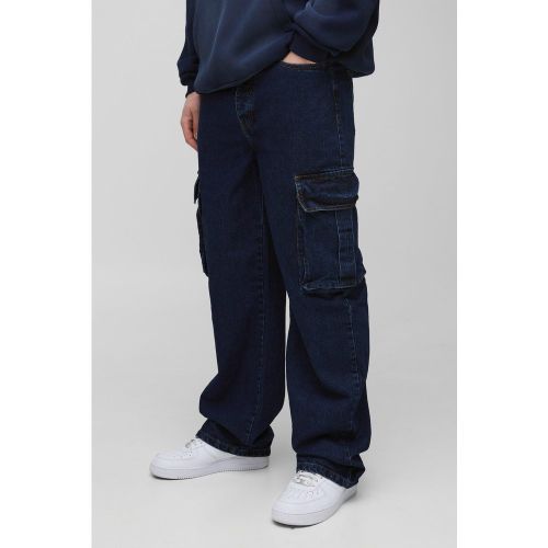Tall - Jean cargo large homme - 32 - Boohooman - Modalova