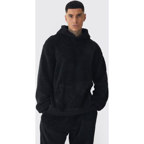 Tall - Sweat à capuche oversize en polaire homme - XXL - Boohooman - Modalova