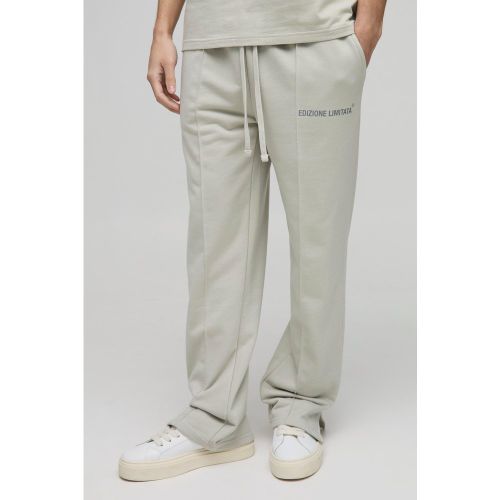 Jogging large fendu - S - Boohooman - Modalova