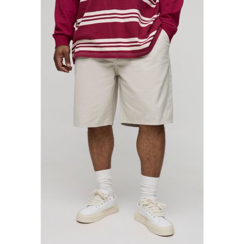 Grande taille - Short chino large - 38 - Boohooman - Modalova