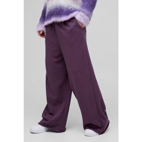 Jogging large à bords bruts - S - Boohooman - Modalova