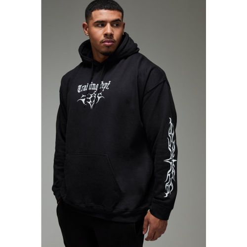 Sweat à capuche oversize de sport - MAN Active - S - Boohooman - Modalova