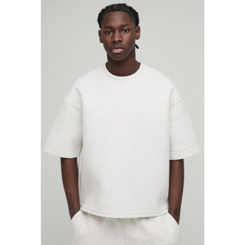 Sweat oversize à manches 3/4 - M - Boohooman - Modalova