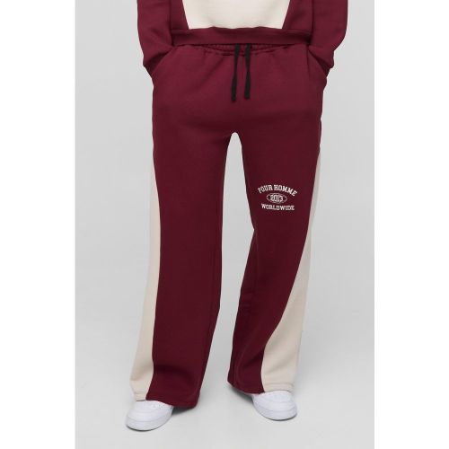 Jogging oversize color block - S - Boohooman - Modalova