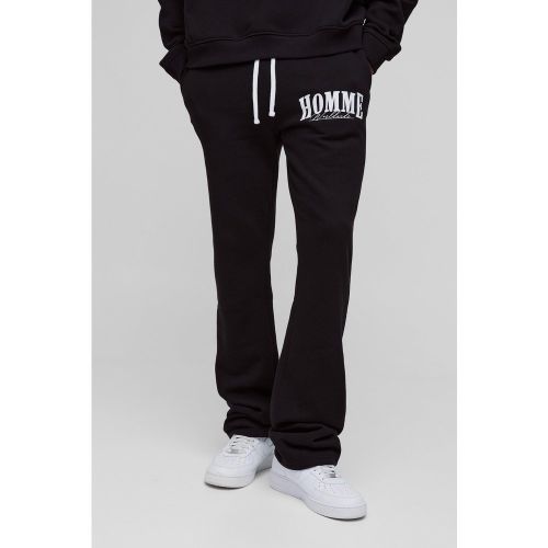 Tall - Jogging slim à volants évasés - S - Boohooman - Modalova