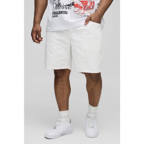 Grande taille - Short en jean - 38 - Boohooman - Modalova