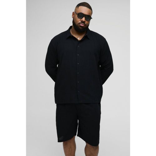 Grande taille - Ensemble oversize avec short - XXXL - Boohooman - Modalova