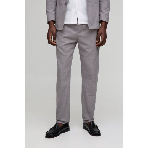 Pantalon slim à taille élastiquée - S - Boohooman - Modalova