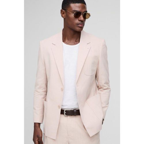 Blazer large mélangé - 34 - Boohooman - Modalova