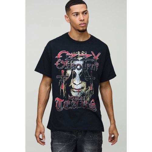 T-Shirt Oversize Imprimé Ozzy Osbourne - L - boohoo - Modalova