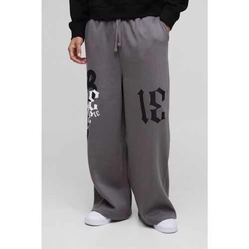 Jogging large universitaire - S - Boohooman - Modalova