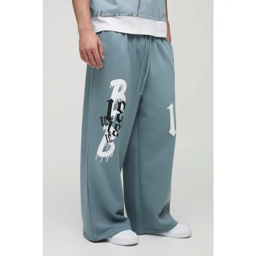 Jogging large universitaire - S - Boohooman - Modalova