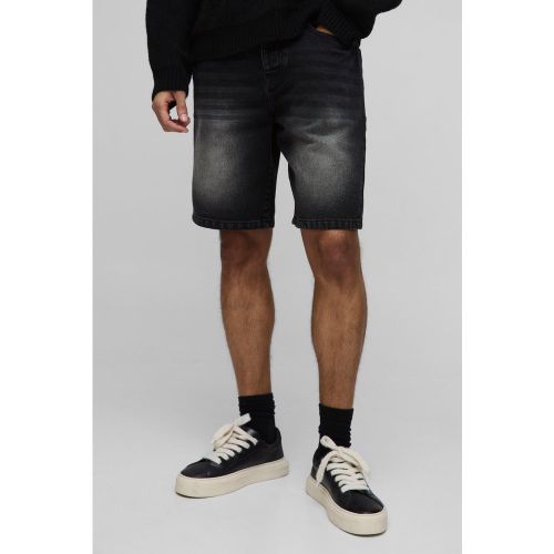Short en jean très délavé - 28 - Boohooman - Modalova