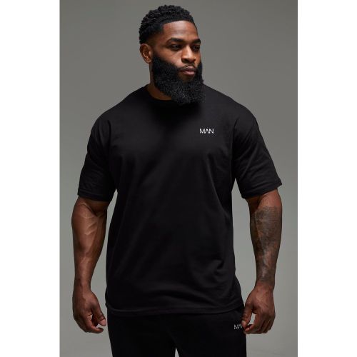 T-shirt de sport oversize basique - MAN Active - S - Boohooman - Modalova
