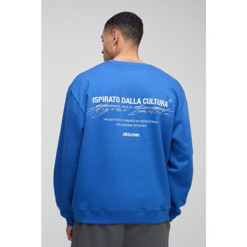 Sweat oversize basique - Ofcl homme - S - Boohooman - Modalova
