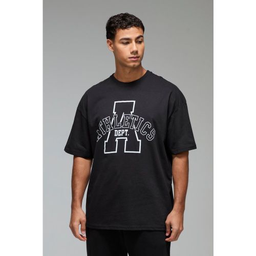 T-shirt de sport oversize à slogan - MAN Active - S - Boohooman - Modalova