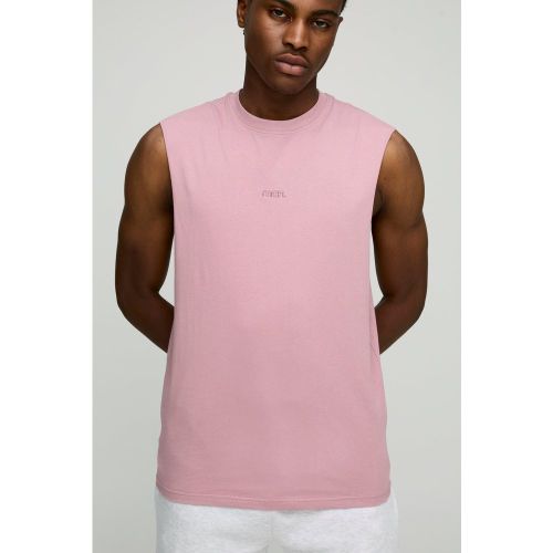 MAN. Débardeur basique à emmanchures larges - S - Boohooman - Modalova