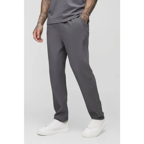 Tall - Pantalon fuselé plissé - S - Boohooman - Modalova